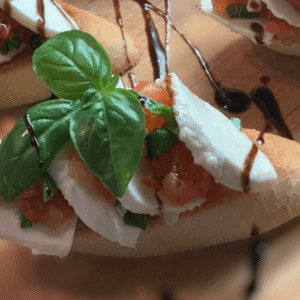 Kanapky Caprese