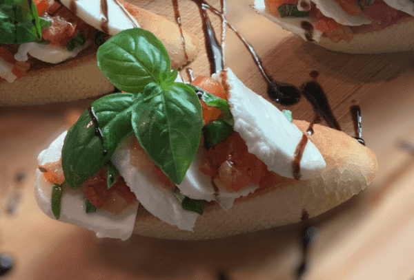Kanapky Caprese